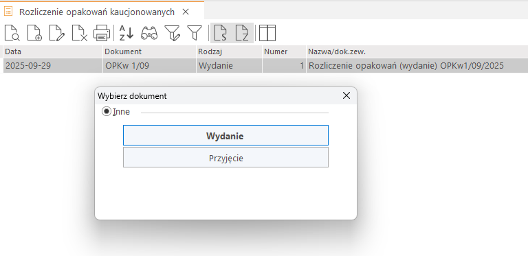 Wybierz dokument